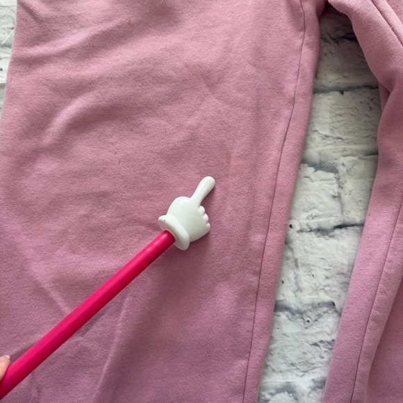 Ed Hardy Wide Leg Sweatpants L | Pink Y2K Streetwear - Picture 8 of 8